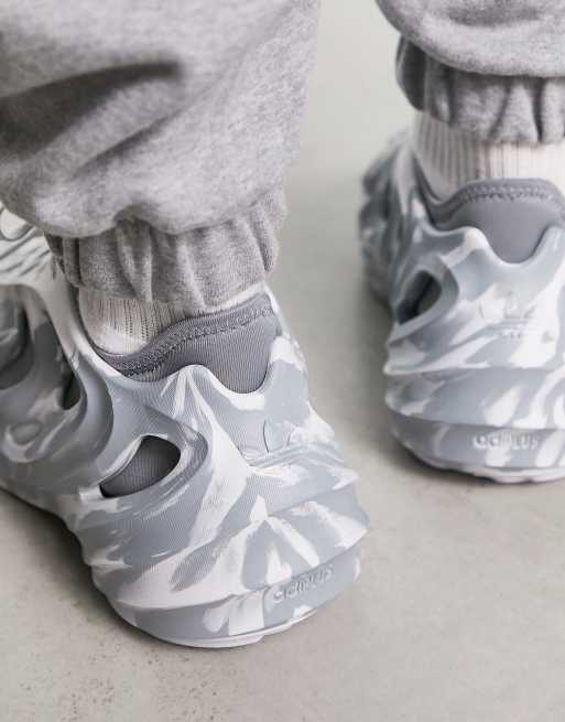 adidas Originals FOM Quake sneakers in gray marble