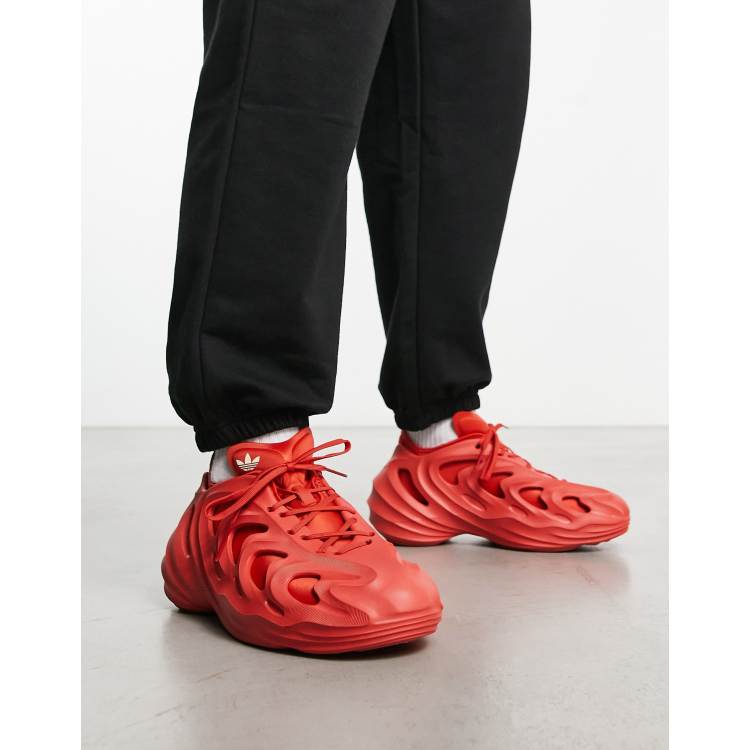 adidas Originals FOM Quake sneakers in red | ASOS