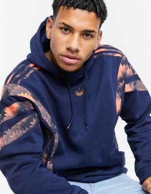 adidas originals embroidered overhead hoodie