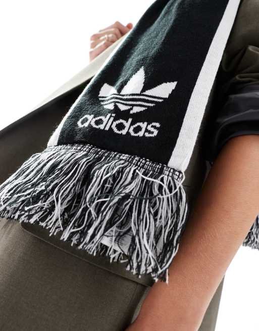 adidas Originals football scarf in black | ASOS