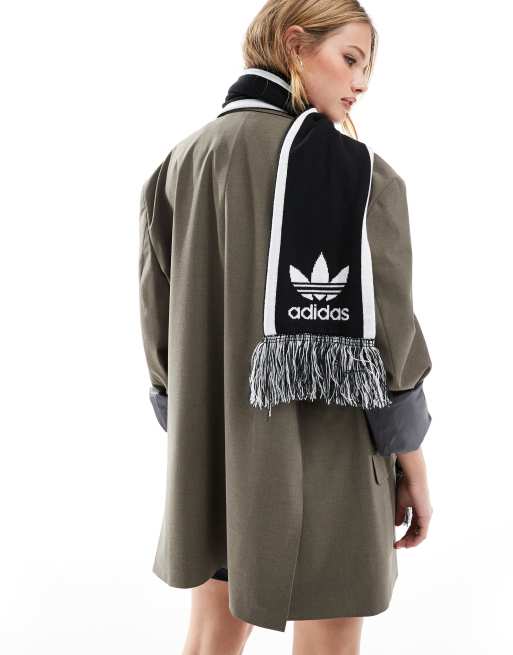 adidas Originals football scarf in black | ASOS