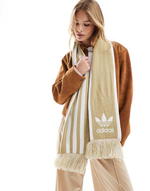 Oversized Adidas Shawl Faux Fur Ivy Park Adidas Scarf Ivy Park X