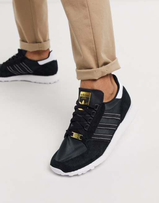 Adidas forest grove negro hot sale