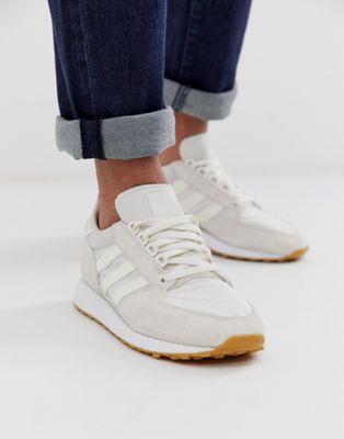 Zachte voeten Promoten Haat adidas Originals Forest Grove sneakers in white | ASOS