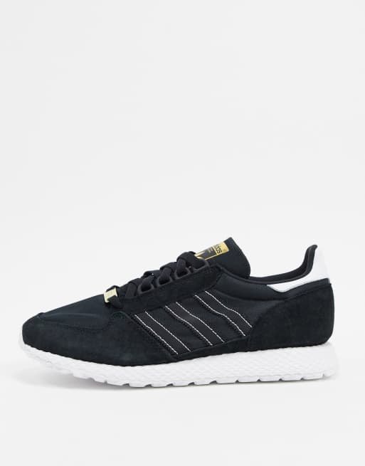 adidas Originals Forest Grove Sneakers in zwart ASOS