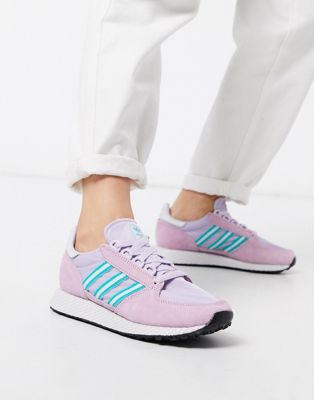 adidas Originals - Forest Grove - Sneakers lilla e rosa | ASOS