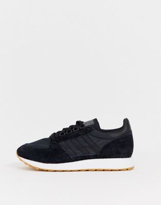 adidas black forest grove trainers