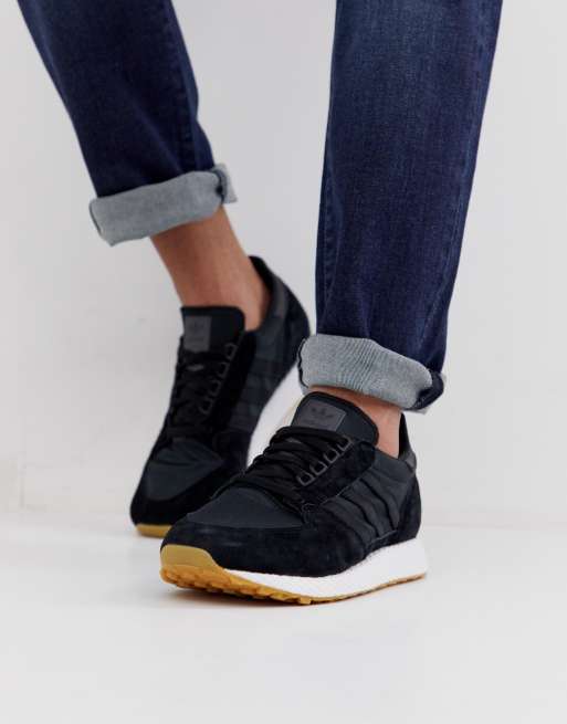 Adidas forest hot sale grove all black