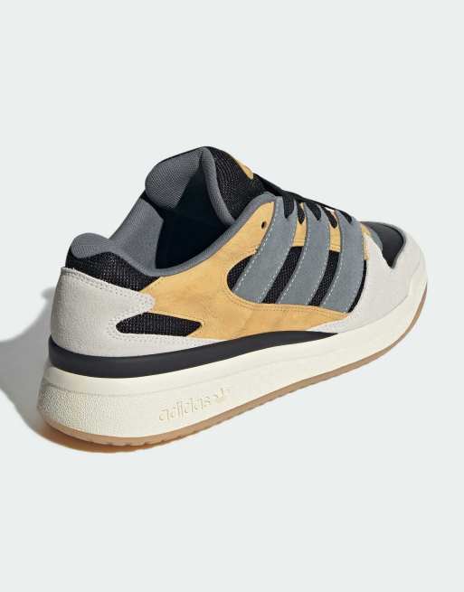 Adidas Originals Forum 2000 Shoes Mens 10 Black Oat Off‎ White Leather NEW Adidas Originals Forum2000 Shoes in Off White/Core Black  main image 2