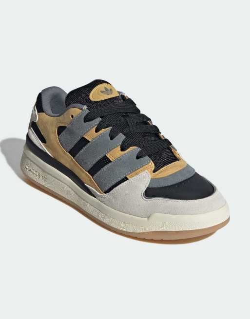 adidas Originals - Forum 2000 - Sorte/beige/råhvide sko
