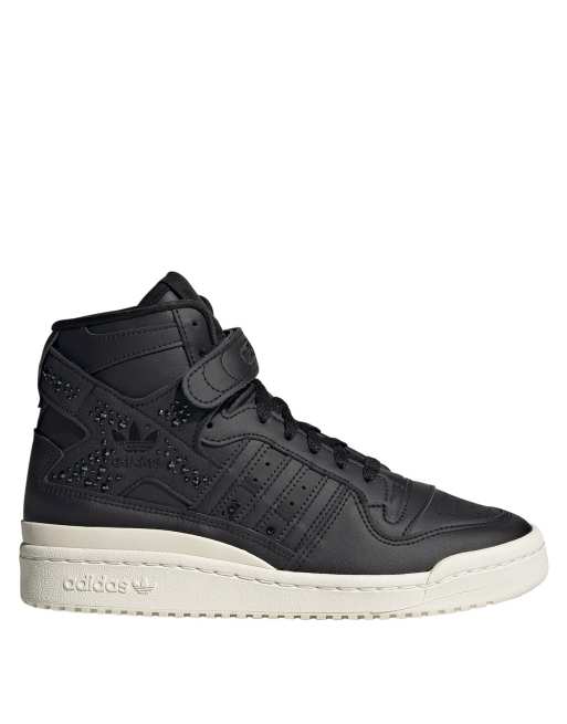 Adidas forum cheap hi black