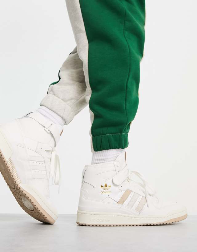 adidas Originals Forum 84 Hi sneakers in cloud white