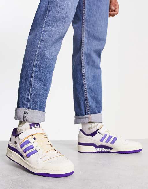 Adidas jeans purple best sale