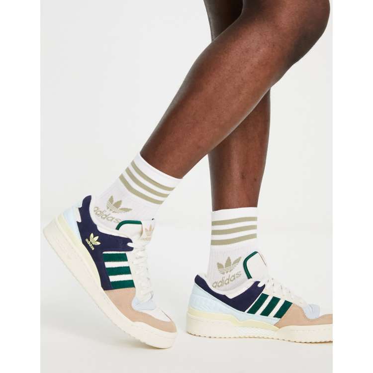 Forum 84 Low sneakers in navy beige | ASOS