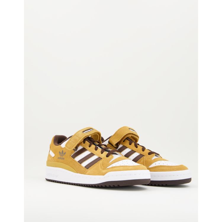 adidas Originals Forum 84 Low trainers in brown messa | ASOS