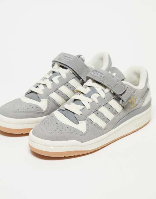 adidas Originals - Forum 84 - Sneakers basse grigie con suola in gomma