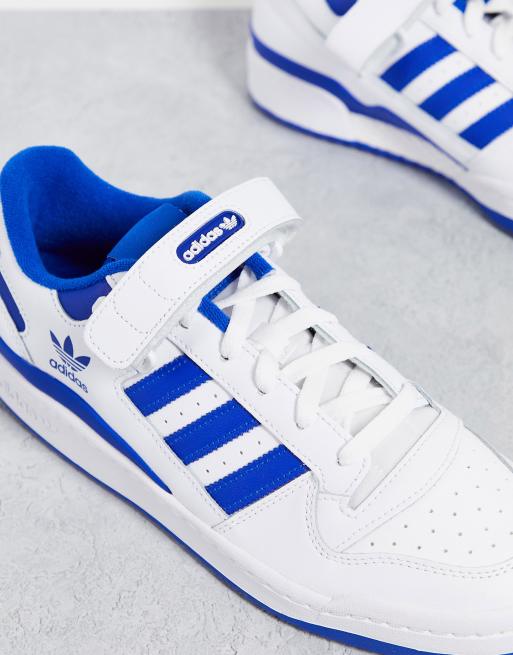 Adidas blanche shop et or