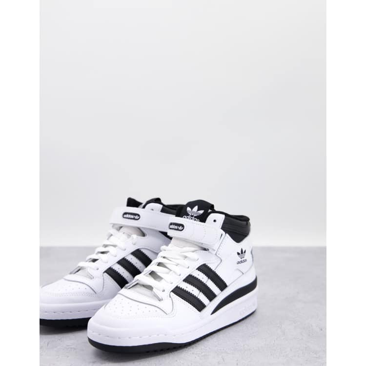 adidas Originals Forum Baskets mi-hautes Noir et blanc ASOS