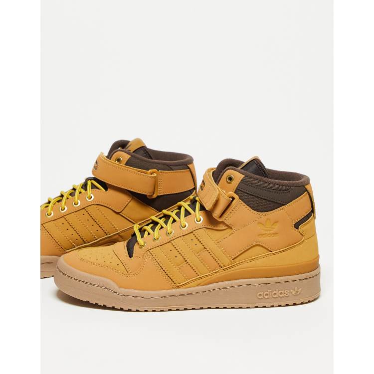 adidas Originals Forum Baskets montantes Triple beige ASOS