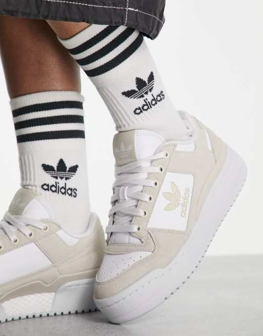 Adidas blanche shop grise