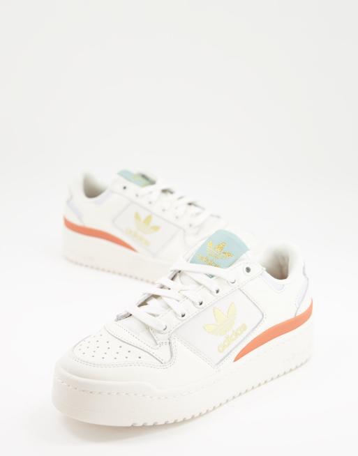 adidas Originals - Forum Bold - Hvide sneakers med pastelfarvede detaljer