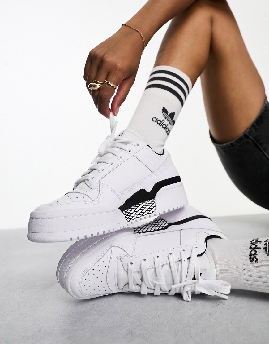 adidas Originals Forum Bold Low sneakers in white/black