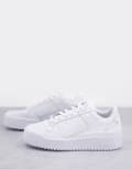 [adidas Originals] adidas Originals Forum Bold sneakers in triple white 36 ftwr white/ftwr