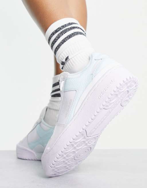 adidas gazelle silver green womens Adidas Men's Forum Low main image 0