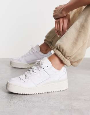 adidas Originals Forum Bold trainers in all over print in white | ASOS