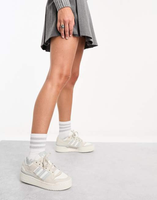 adidas Originals Forum Bold trainers in alumina/white ASOS