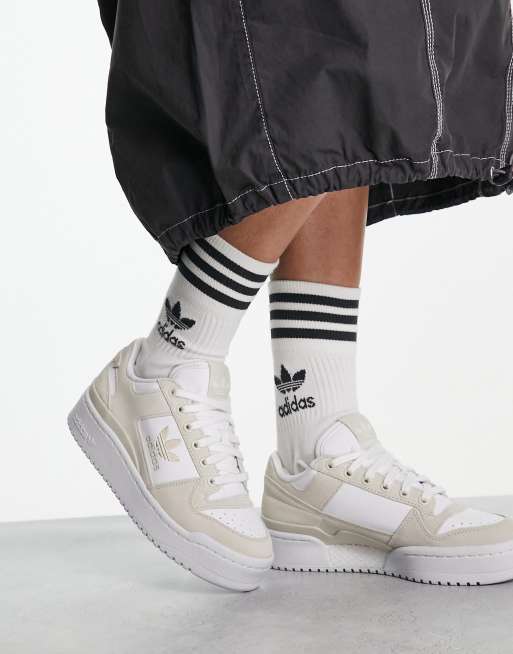 adidas Originals Forum Bold trainers in grey and white | ASOS