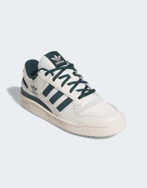 adidas Originals – Forum Low Cl – Schuhe in Weiß und Aurora Ivy - view 1
