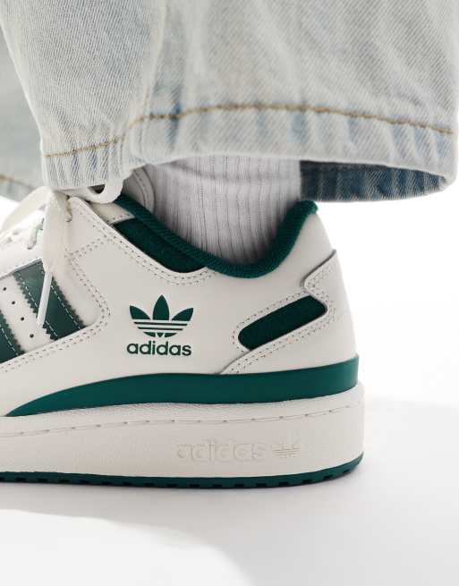 adidas Originals Forum Low CL trainers in white | ASOS
