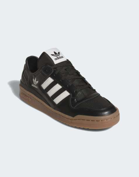 adidas Originals – Forum Low – Schuhe in Core Black / Cloud White / Gum - view 1
