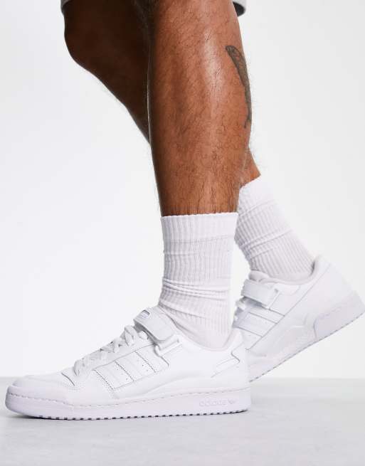 All white adidas originals online