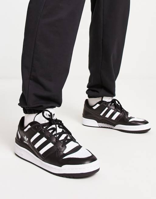 Black and white adidas best sale originals shoes