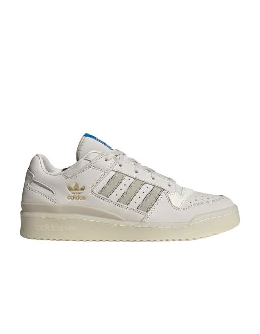 adidas Originals Forum Low sneakers in off white and gray