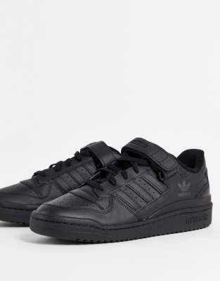 adidas Originals Forum low sneakers in triple black