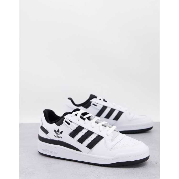 adidas Originals FORUM LOW UNISEX - Trainers - core black/grey six