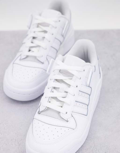 Asos adidas store white trainers