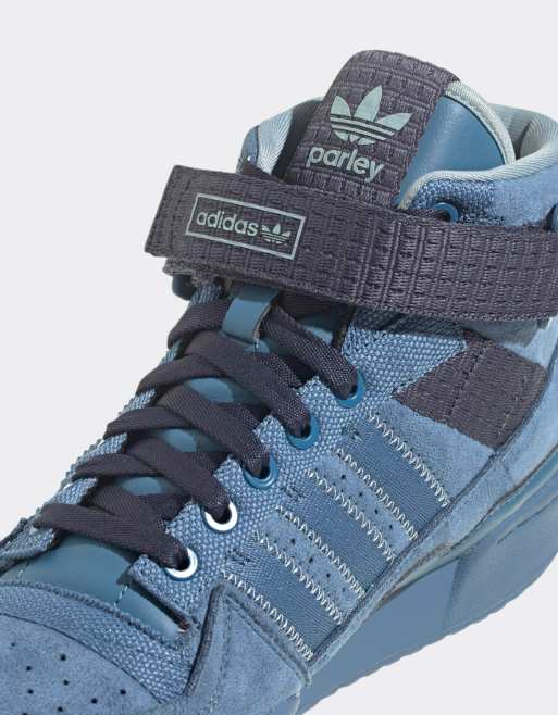 Scarpe adidas alte blu sale