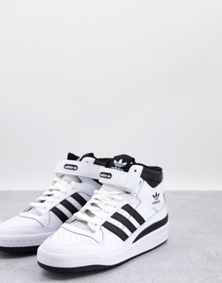 adidas Originals Forum Mid sneakers in white and black | ASOS