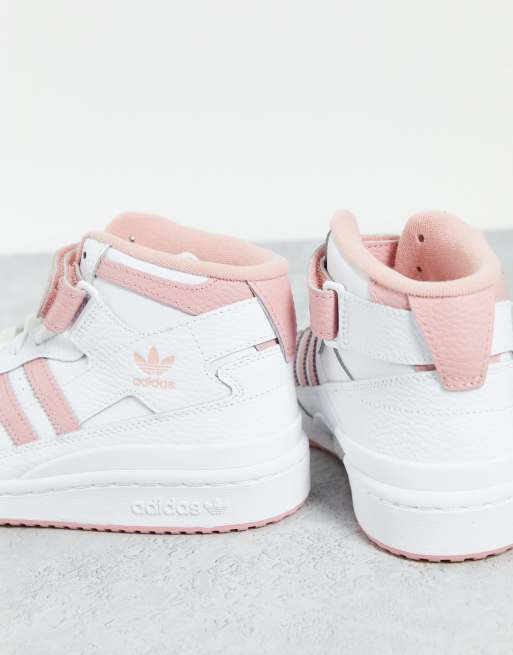 Adidas womens 2025 high tops pink