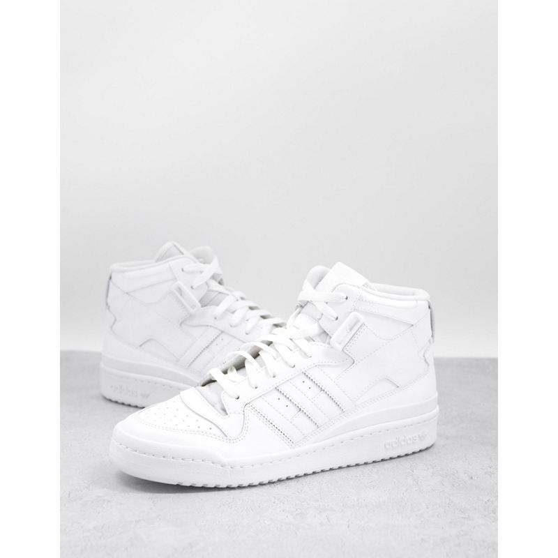 Scarpe Uomo adidas Originals - Forum - Sneakers alte triplo bianco