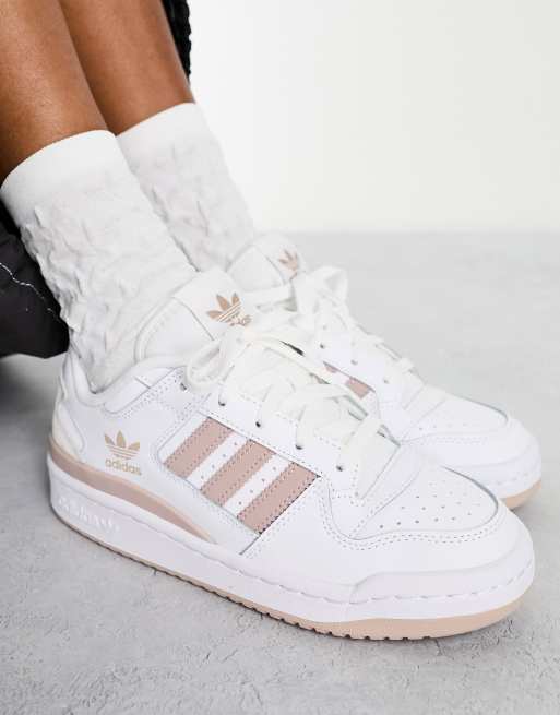 Adidas sale basse bianche