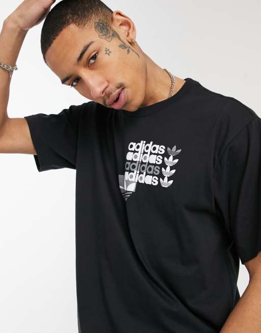 adidas Originals Forum t-shirt in ASOS and pink black 