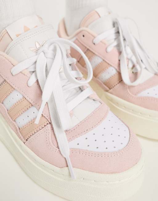 Blush shop adidas sneakers