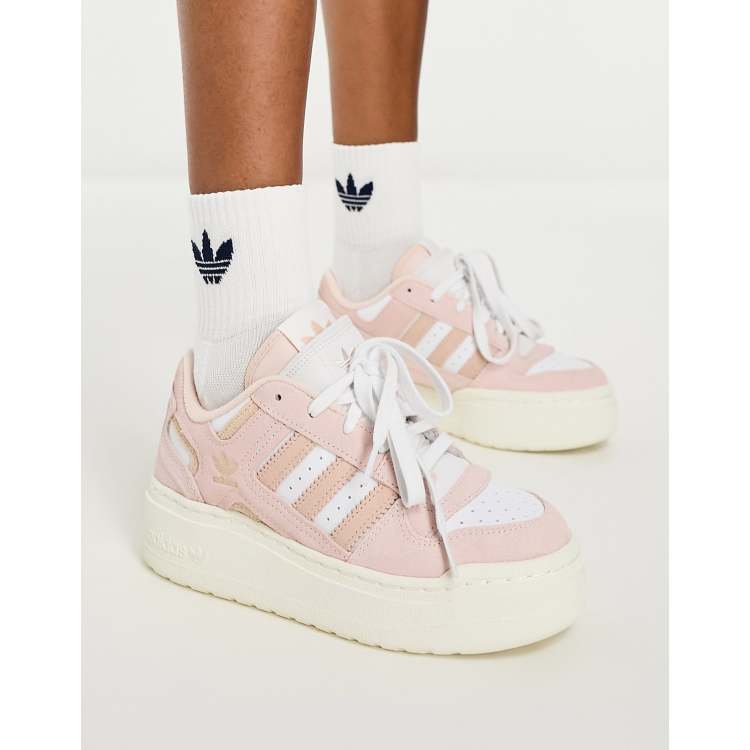 Adidas blush pink clearance sneakers