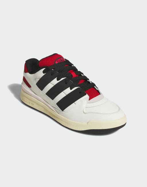 adidas Originals - Forum2000 - Råhvide/sorte/røde sneakers
