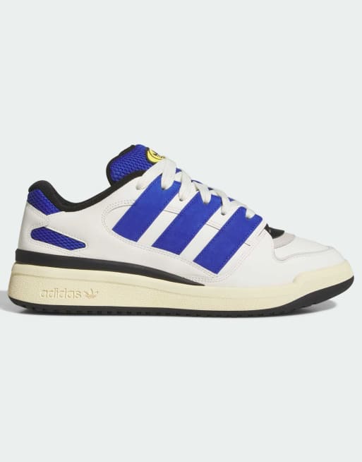 adidas Originals - Forum2000 - Scarpe bianco sporco / blu semilucido